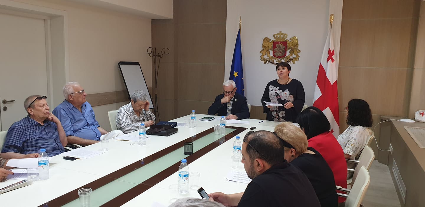 შეხვედრა სახალხო დამცველან არსებული ეთნიკური უმცირესობების საბჭოს წარმომადგენლებთა ... 